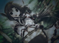 Utawarerumono, dziewczynka, koszyczek