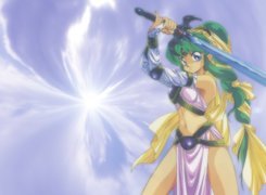 kobieta, miecz, Urusei Yatsura