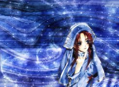 niebieski, Trinity Blood, dziewczyna