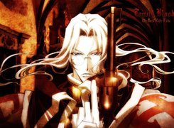 Trinity Blood, broń, postać, okulary