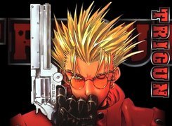 pistolet, blondyn, Trigun