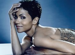 zalotne, spojrzenie, Halle Berry