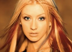 buźka, Christina Aguilera