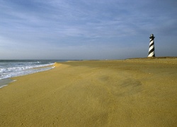 Latarnia morska, Plaża