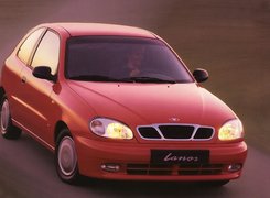 Czerwony, Daewoo Lanos