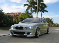 Srebrne, BMW 3, E46, Palma