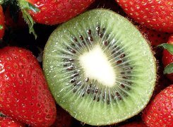 Truskawki, Kiwi