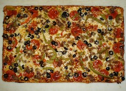 Kwadratowa, Pizza