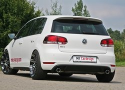 Biały, Volkswagen Golf 5, GTI