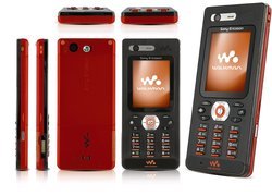 Sony Ericsson W880i, Czarny, Panorama