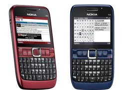 Nokia E63, Czerwony, Niebieski, 3G