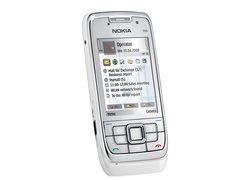 Nokia E66, Srebrny, 3.5G, Ekran