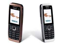 Nokia E51, Srebrny, Brązowy