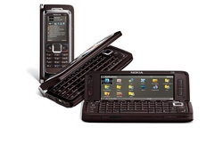 Nokia E90, Brązowa, Otwarta