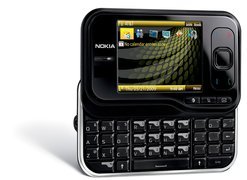 Nokia 6760, czarna, Klawiatura, QWERTY