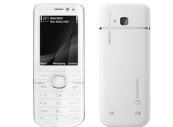 Nokia 6730, Biała, Przód, Tył