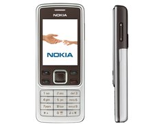 Nokia 6301, Srebrna, Przód, Bok