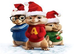 Alvin i wiewiórki, Alvin and the Chipmunks, Czapki, Mikołaja