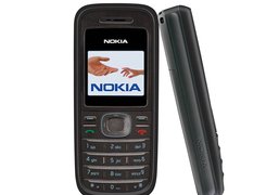 Nokia 1208, Czarna, Bok