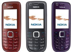 Nokia 3120, Rubinowa, Czarna, Fioletowa