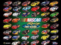 Nascar, 2003, Samochody