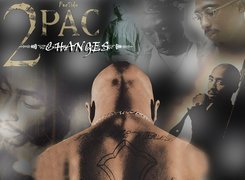 2 Pac, Kark, Tatuaż