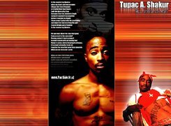 2 Pac, Brzuch, Tatuaż