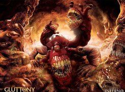 Dantes Inferno, Gluttony