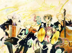 Pandora Hearts, Instrumenty, Muzyczne