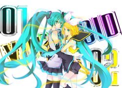 Vocaloid, Miku Hutsane, Rin Kagamine