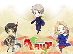 Axis Powers Hetalia, Postacie