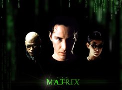 Matrix,twarze,Neo,Morfeusz,Trinity