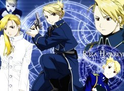 Riza,Hawkeye,Fullmetal,Alchemist,postać