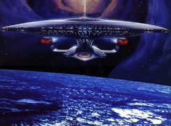 Star Trek Następne pokolenie, Star Trek The Next Generation, Statek kosmiczny Enterprise NCC-1701