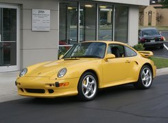 żółte, Porsche 993