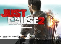 plecy, ogień, Just Cause 2