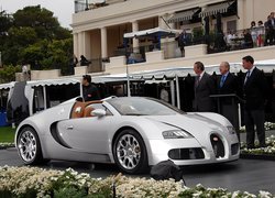 Srebrny, Veyron, Cabriolet, Wystawa