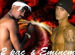 2 Pac, Eminem, Bicepsy