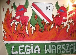 Legia Warszawa, Diabły, Płomienie