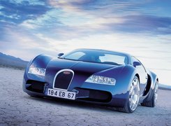 Błękitny, Bugatti Veyron, Niebo