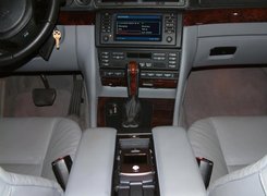 BMW 7, E65, Dźwignia, Panel, Radio