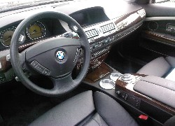 BMW 7, E65, Kierownica, Prędkościomierze