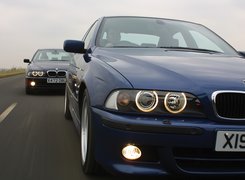 Dwa, BMW 5, E39, Przód, Trasa