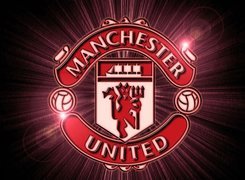 Manchester United, Herb, Czerwone, Oświetlenie