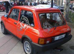 Autobianchi A112, Tył, Sportowy, Tłumik