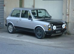 Srebrny, Autobianchi A112, Koła, Osłona, Miski