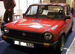 Przód, Czerwony, Autobianchi A112, Wystawa