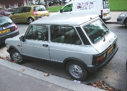 Lewy, Bok, Autobianchi A112, Parking