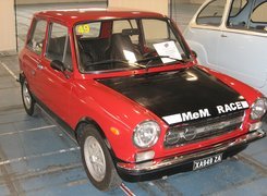 Czerwony, Autobianchi A112, Dach, Parking