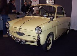 Kremowy, Autobianchi Bianchina, Wystawa